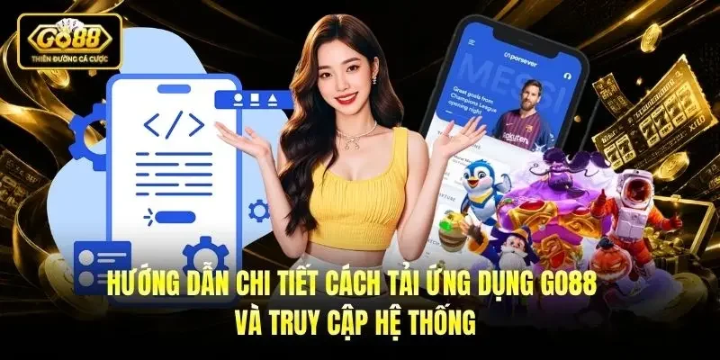 Hướng dẫn chi tiết cách tải ứng dụng Go88 và truy cập hệ thống